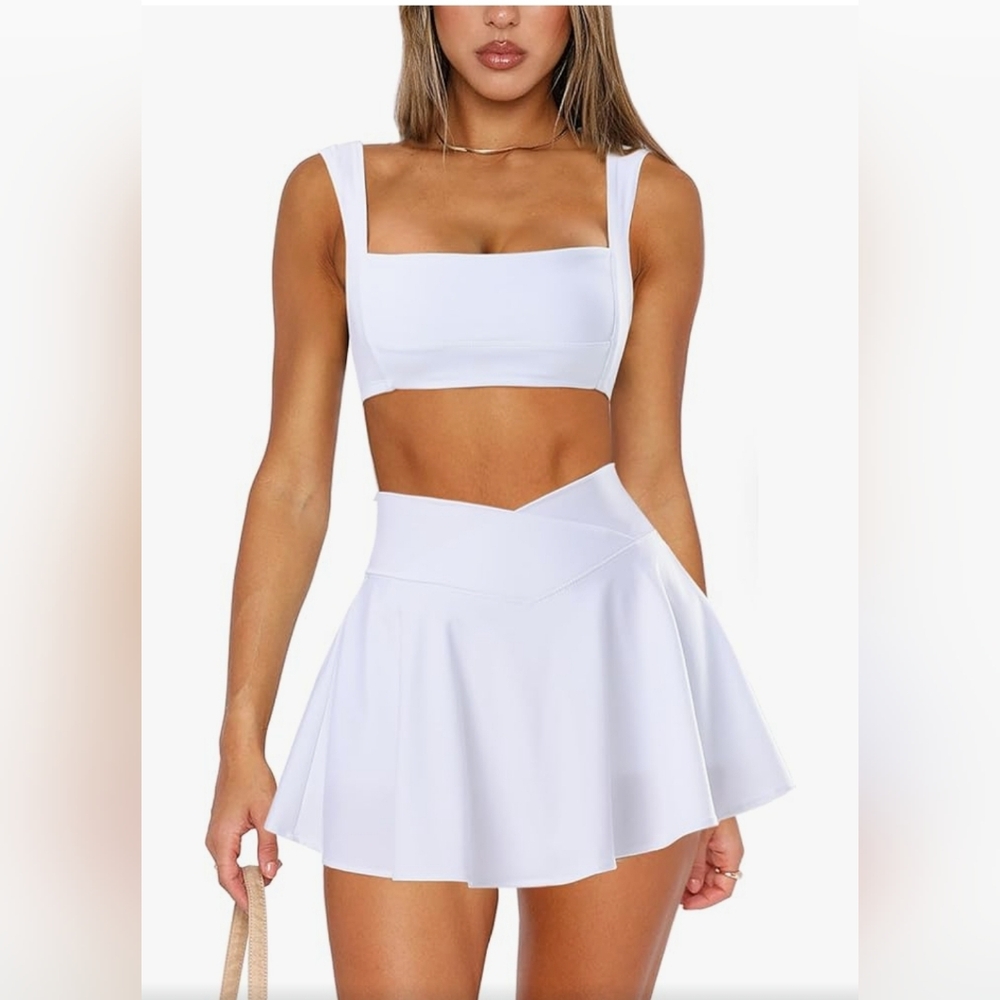 Two Piece Short Skirt Sets